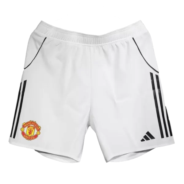 Manchester United Home Match Shorts Player Version 2025/26 - minejerseys