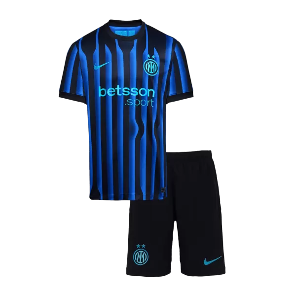 Kids Inter Milan Home Jersey Kit 2025/26 - minejerseys