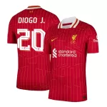 DIOGO J. #20 Liverpool Home Match Jersey Player Version 2024/25 - UCL - minejerseys