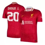 DIOGO J. #20 Liverpool Home Jersey 2024/25 - UCL - minejerseys