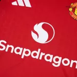 B.FERNANDES #8 Manchester United Home Match Jersey Player Version 2025/26 - minejerseys