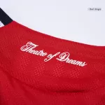 B.FERNANDES #8 Manchester United Home Match Jersey Player Version 2025/26 - minejerseys