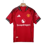 B.FERNANDES #8 Manchester United Home Match Jersey Player Version 2025/26 - minejerseys