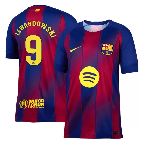 LEWANDOWSKI #9 Barcelona Home Jersey 2025/26 - minejerseys