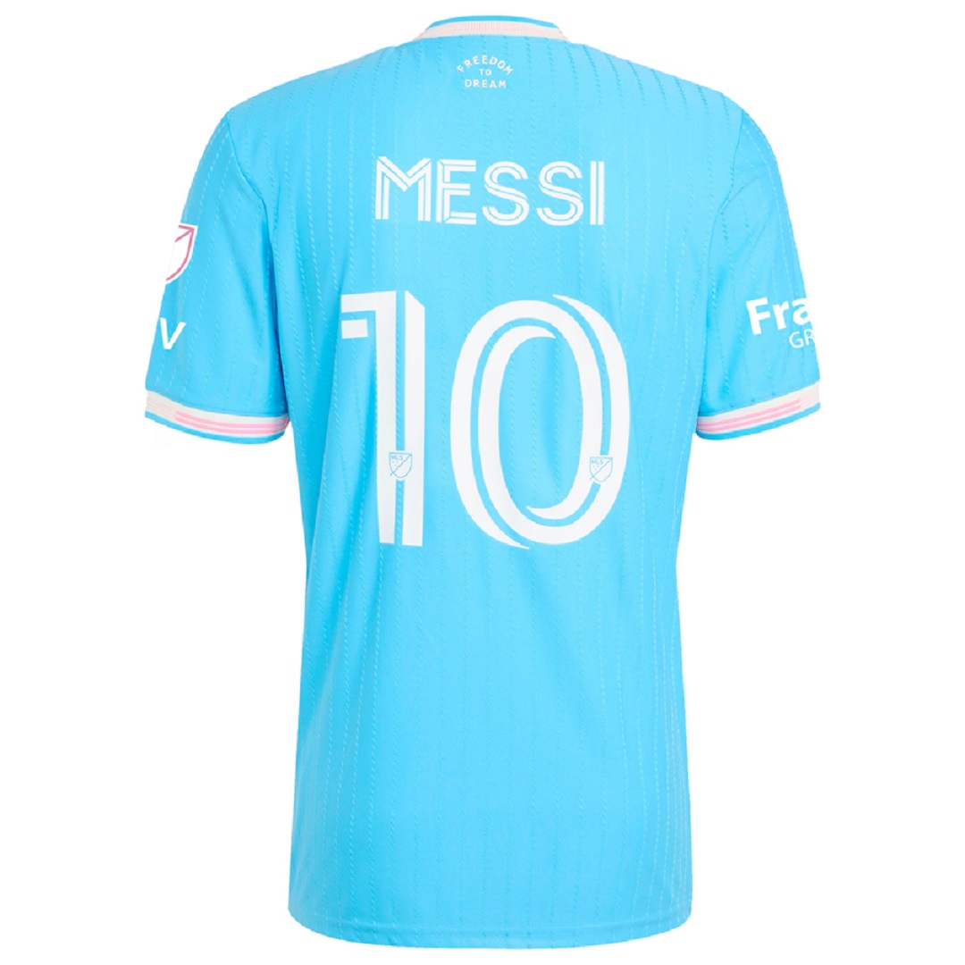 Messi #10 Inter Miami CF Third Match Jersey Player Version 2025 Messi #10 Inter Miami CF Third Match Jersey Player Version 2025