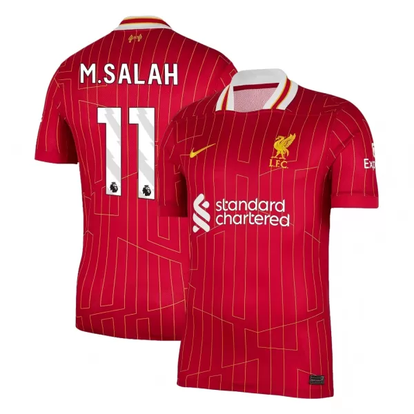 M.SALAH #11 Liverpool Home Jersey 2024/25 - minejerseys