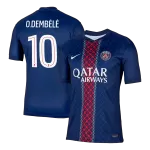O.DEMBÉLÉ #10 PSG Home Jersey 2025/26 - minejerseys