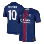 O.DEMBÉLÉ #10 PSG Home Match Jersey Player Version 2025/26 - minejerseys