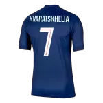 KVARATSKHELIA #7 PSG Home Jersey 2025/26 - minejerseys