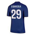 B.BARCOLA #29 PSG Home Match Jersey Player Version 2025/26 - minejerseys