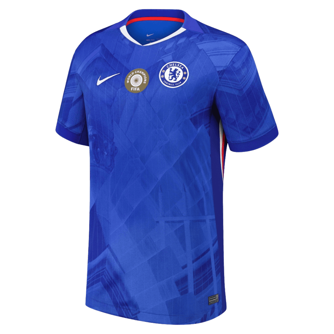 WORLD CHAMPIONS #25 Chelsea Home Jersey 2025/26 - World Champion Badge