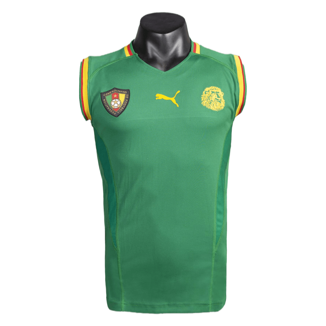 Retro Cameroon Home Jersey 2002 Retro Cameroon Home Jersey 2002