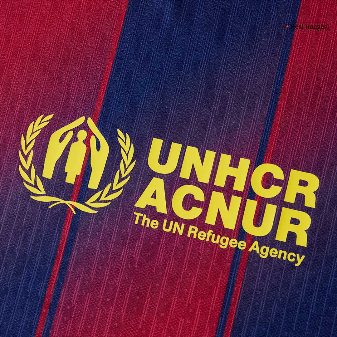 LAMINE YAMAL #10 Barcelona Home Match Jersey Player Version 2025/26 - Kopa Trophy Edition