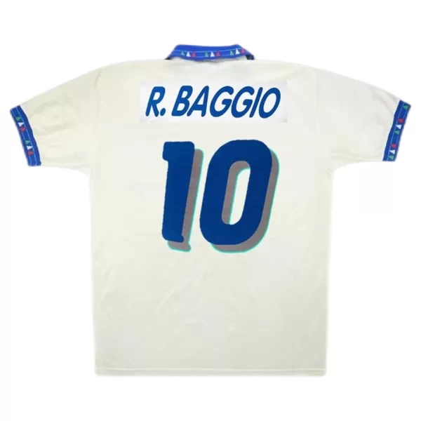 R.Baggio #10 Retro Italy Away Jersey World Cup 1994 - minejerseys