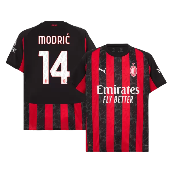 MODRIĆ #14 AC Milan Home Jersey 2025/26 - minejerseys