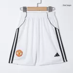 Kids Manchester United Home Jersey Full Kit 2025/26 - minejerseys