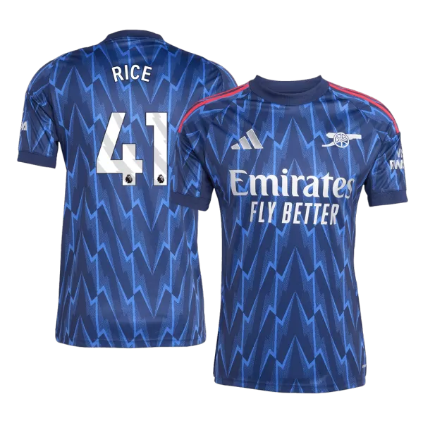 RICE #41 Arsenal Away Jersey 2025/26 - minejerseys
