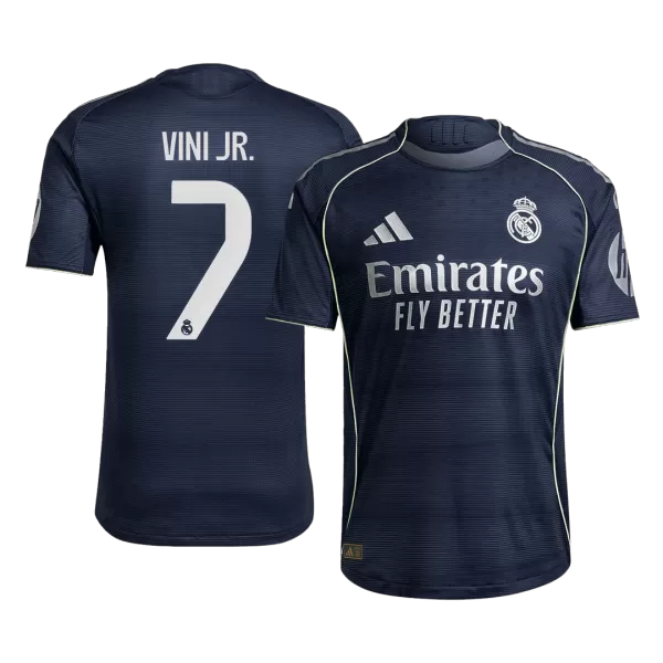 VINI JR. #7 Real Madrid Away Match Jersey Player Version 2025/26 - minejerseys