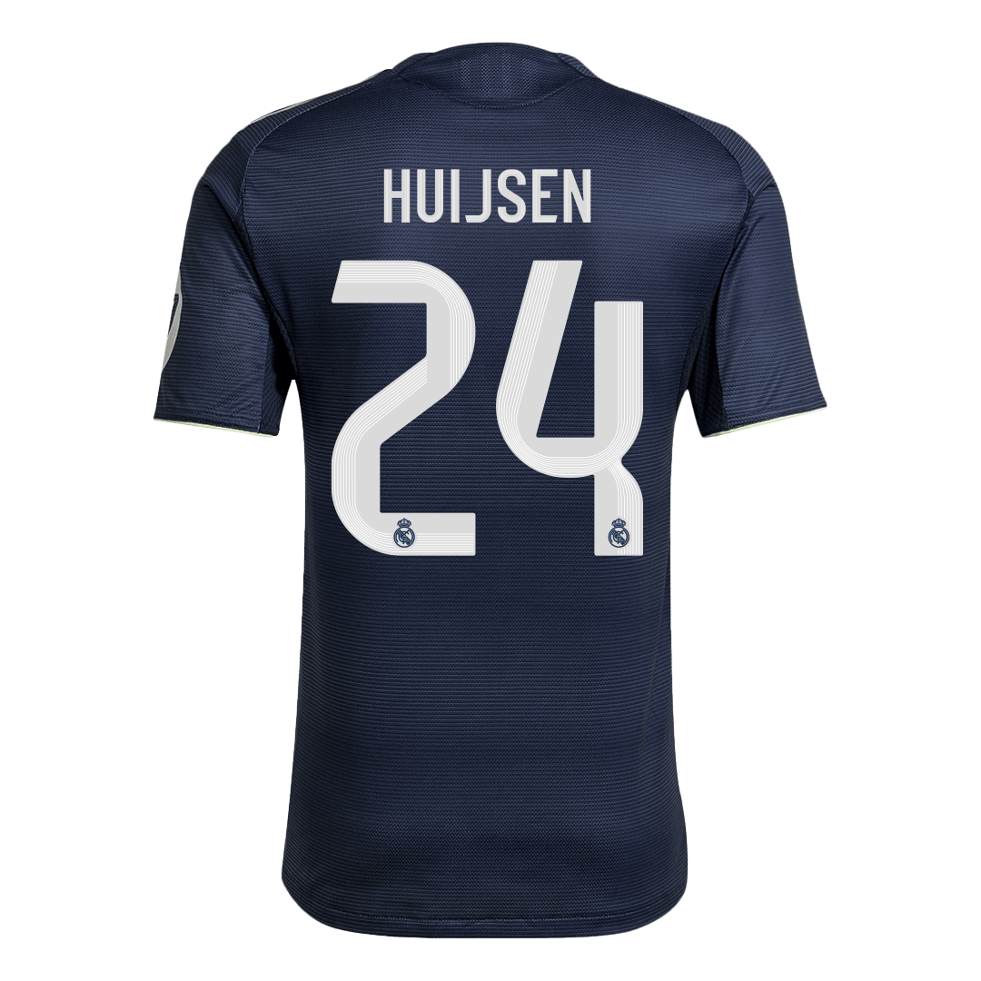 HUIJSEN #24 Real Madrid Away Match Jersey Player Version 2025/26