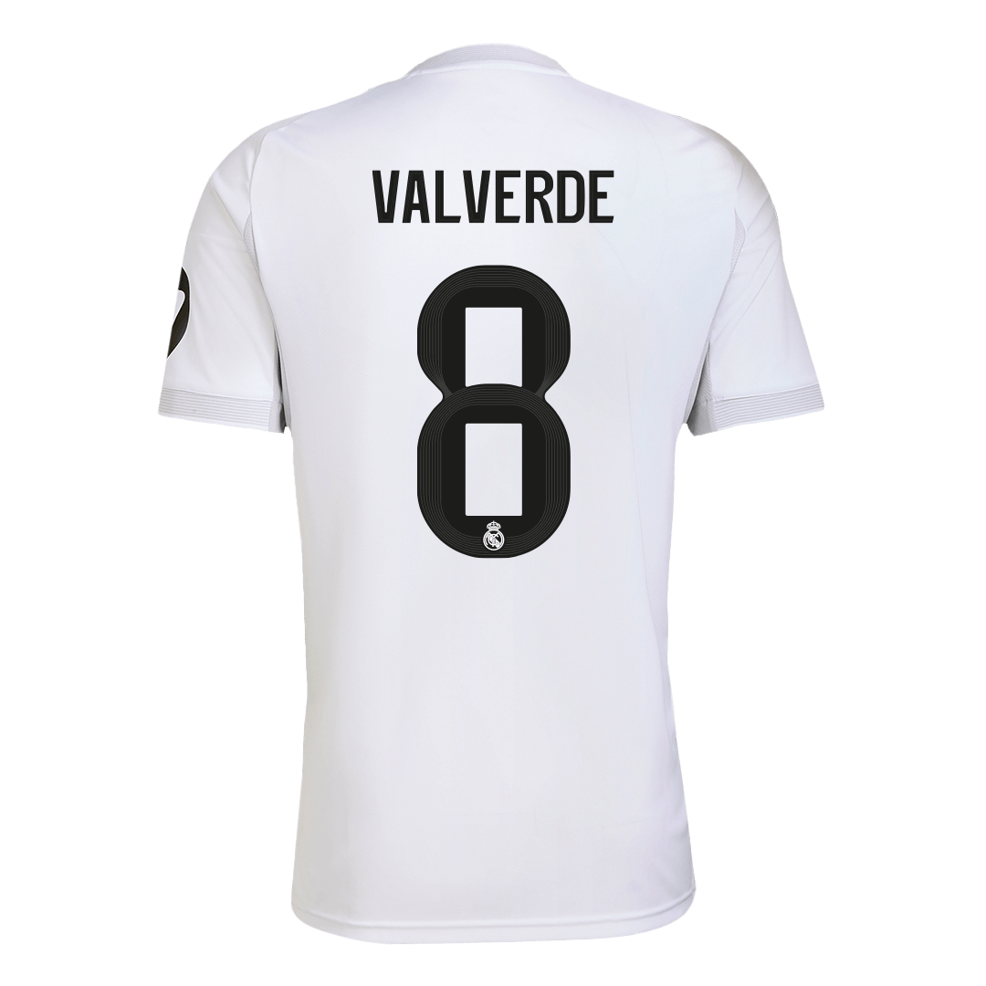 VALVERDE #8 Real Madrid Home Jersey 2025/26 - [Super Replica]