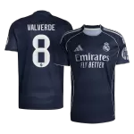 VALVERDE #8 Real Madrid Away Jersey 2025/26 - minejerseys