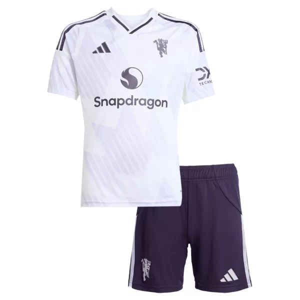Kids Manchester United Away Jersey Kit 2025/26 - minejerseys