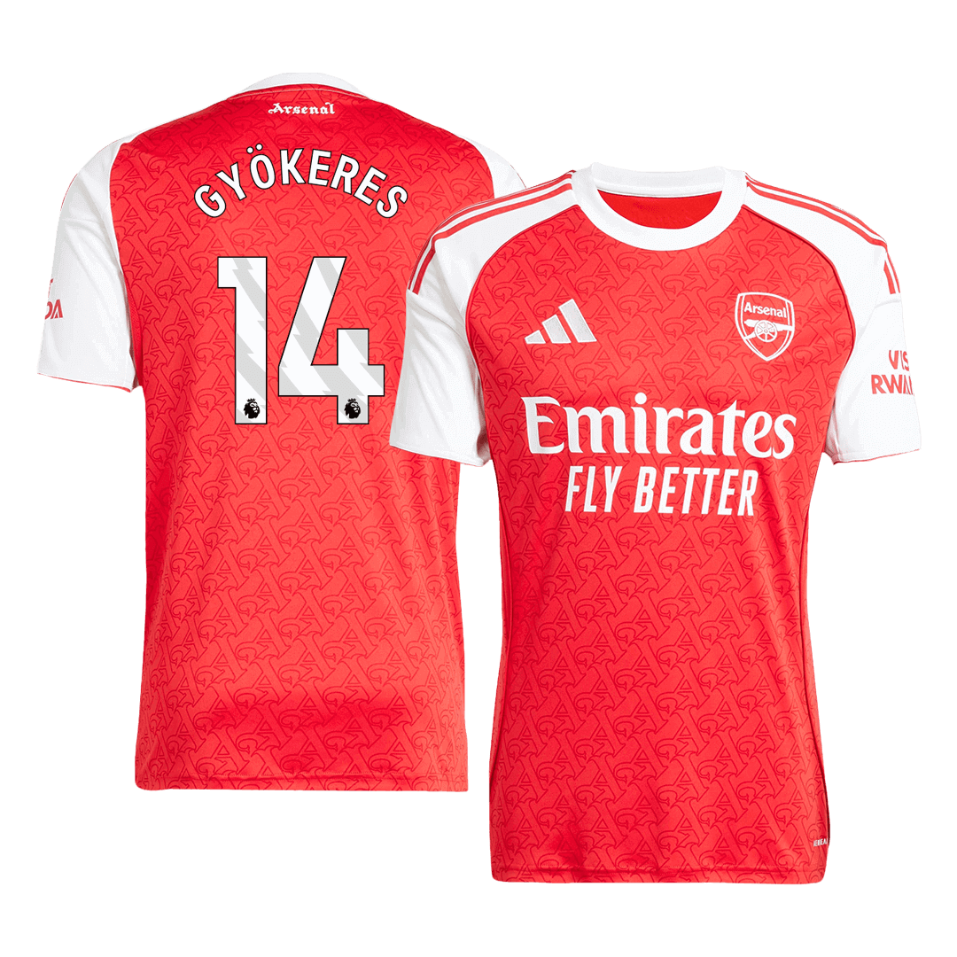 GYÖKERES #14 Arsenal Home Jersey 2025/26 - [Super Replica]