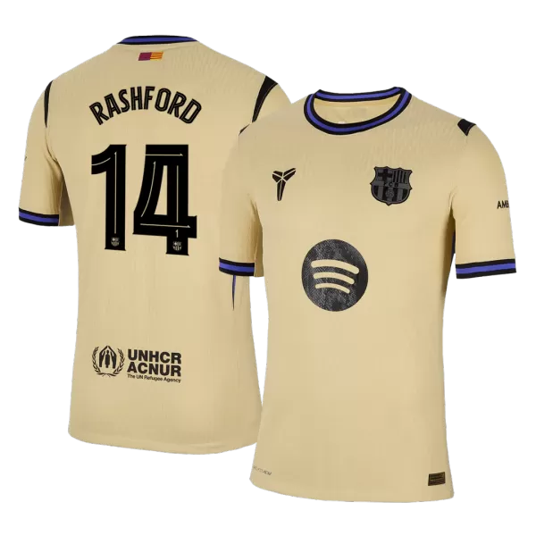 [Super Replica] Barcelona RASHFORD #14 Away Soccer Jersey 2025/26 UCL - minejerseys