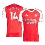 GYÖKERES #14 Arsenal Home Jersey 2025/26 - minejerseys