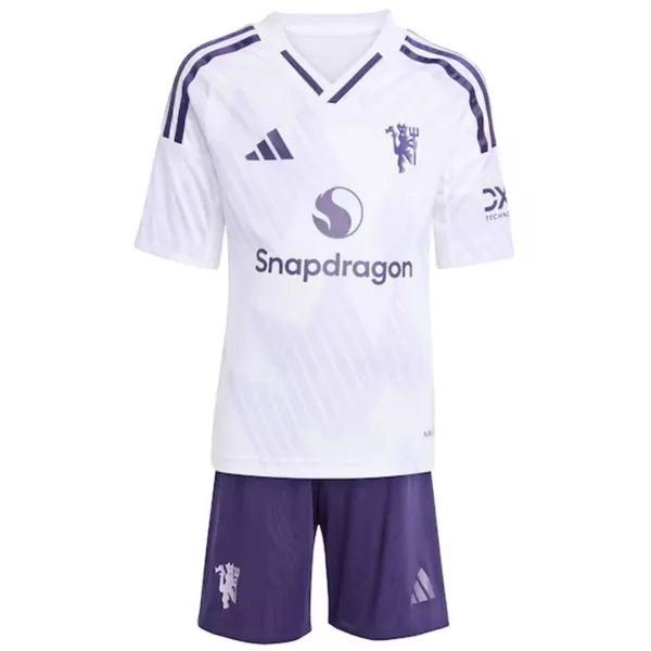 Kids Manchester United Away Jersey Kit 2025/26 - minejerseys