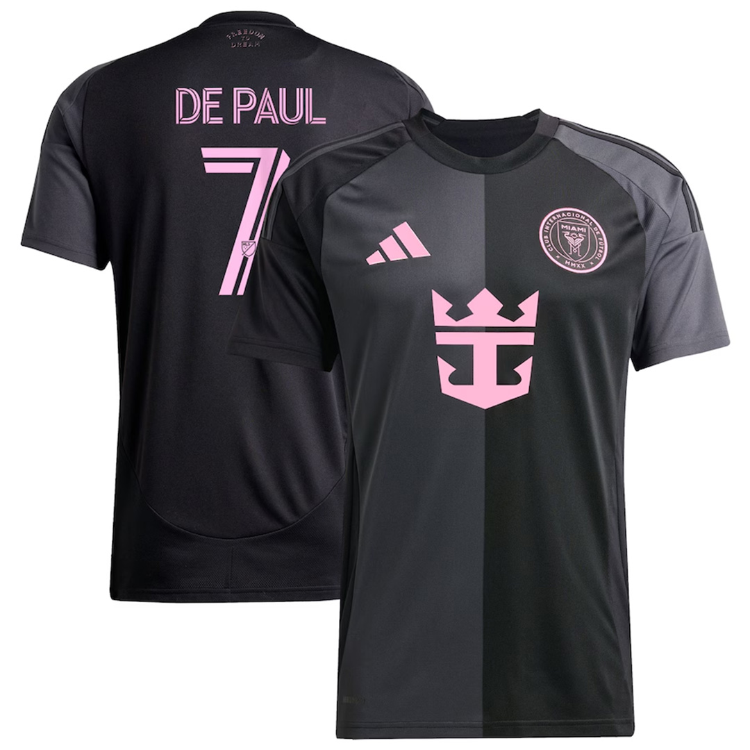 DE PAUL #7 Inter Miami Away Jersey 2025
