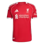 KERKEZ #6 Liverpool Home Match Jersey Player Version 2025/26 - minejerseys
