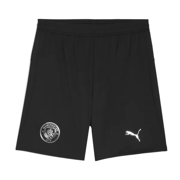 Manchester City Away Soccer Shorts 2025/26 - minejerseys