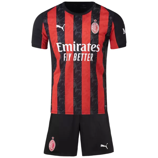 Kids AC Milan Home Jersey Kit 2025/26 - minejerseys