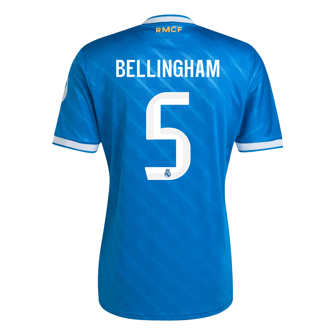 BELLINGHAM #5 Real Madrid Third Away Jersey 2025/26