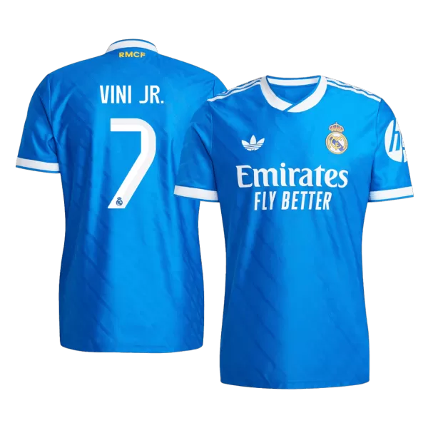 VINI JR. #7 Real Madrid Third Away Match Jersey Player Version 2025/26 - minejerseys
