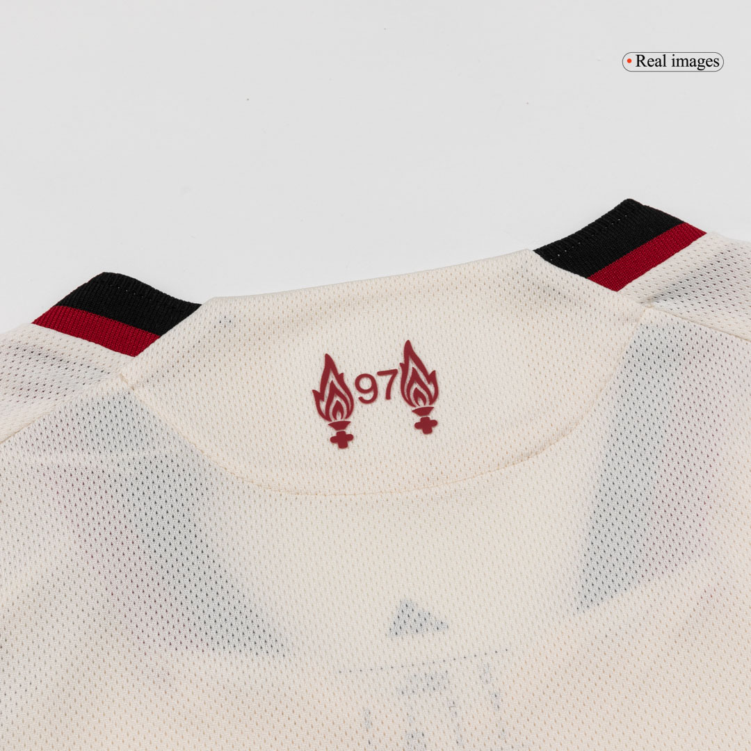 GAKPO #18 Liverpool Away Match Jersey Player Version 2025/26