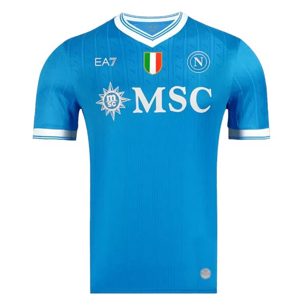 Napoli Home Match Jersey Player Version 2025/26 - minejerseys