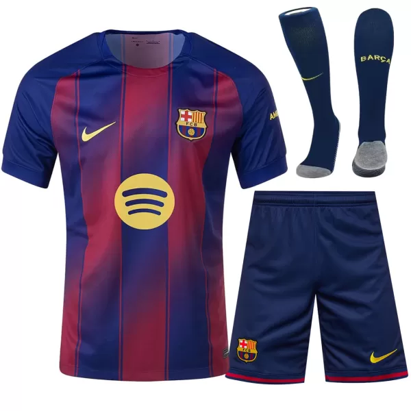 Barcelona Home Jersey Whole Kit 2025/26 - minejerseys