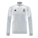 Real Madrid Training Jacket 07 Gray 2025/26 - minejerseys