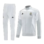 Real Madrid Training Jacket Kit(Jacket+Pants) 07 Gray 2025/26 - minejerseys