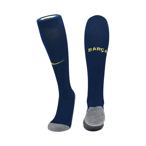 Barcelona Home Soccer Socks - Navy 2025/26 - minejerseys
