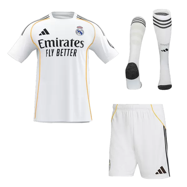 Real Madrid Home Jersey Full Kit 2025/26 - minejerseys
