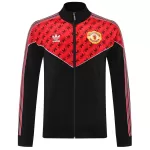 Manchester United Training Kit (Jacket+Pants) 05 Red&Black 2025/26 - minejerseys