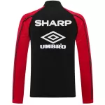 Manchester United Training Kit (Jacket+Pants) 02 Black 2025/26 - minejerseys
