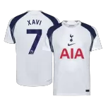 XAVI #7 Tottenham Hotspur Home Match Jersey Player Version 2025/26 - UCL - minejerseys