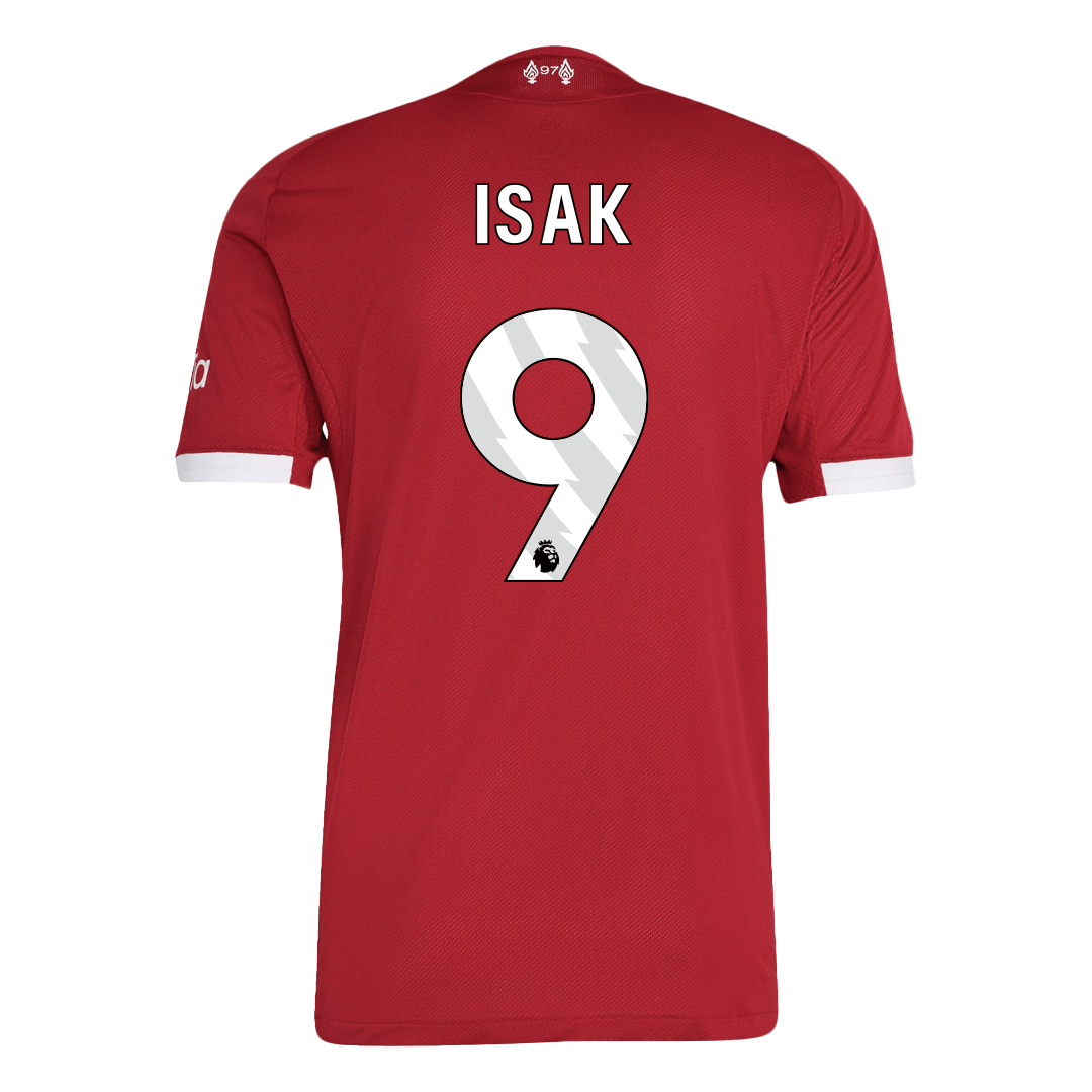 ISAK #9 Liverpool Home Match Jersey Player Version 2025/26