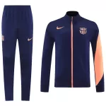 Barcelona Training Jacket Kit(Jacket+Pants) Navy&Orange 2025/26 - minejerseys