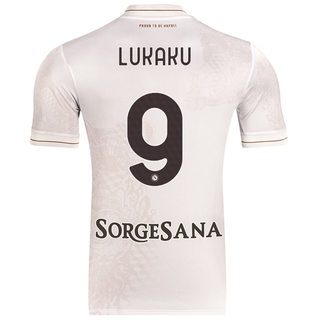 LUKAKU #9 Napoli Away Jersey 2025/26