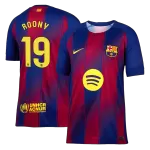 ROONY #19 Barcelona Home Jersey 2025/26 - minejerseys